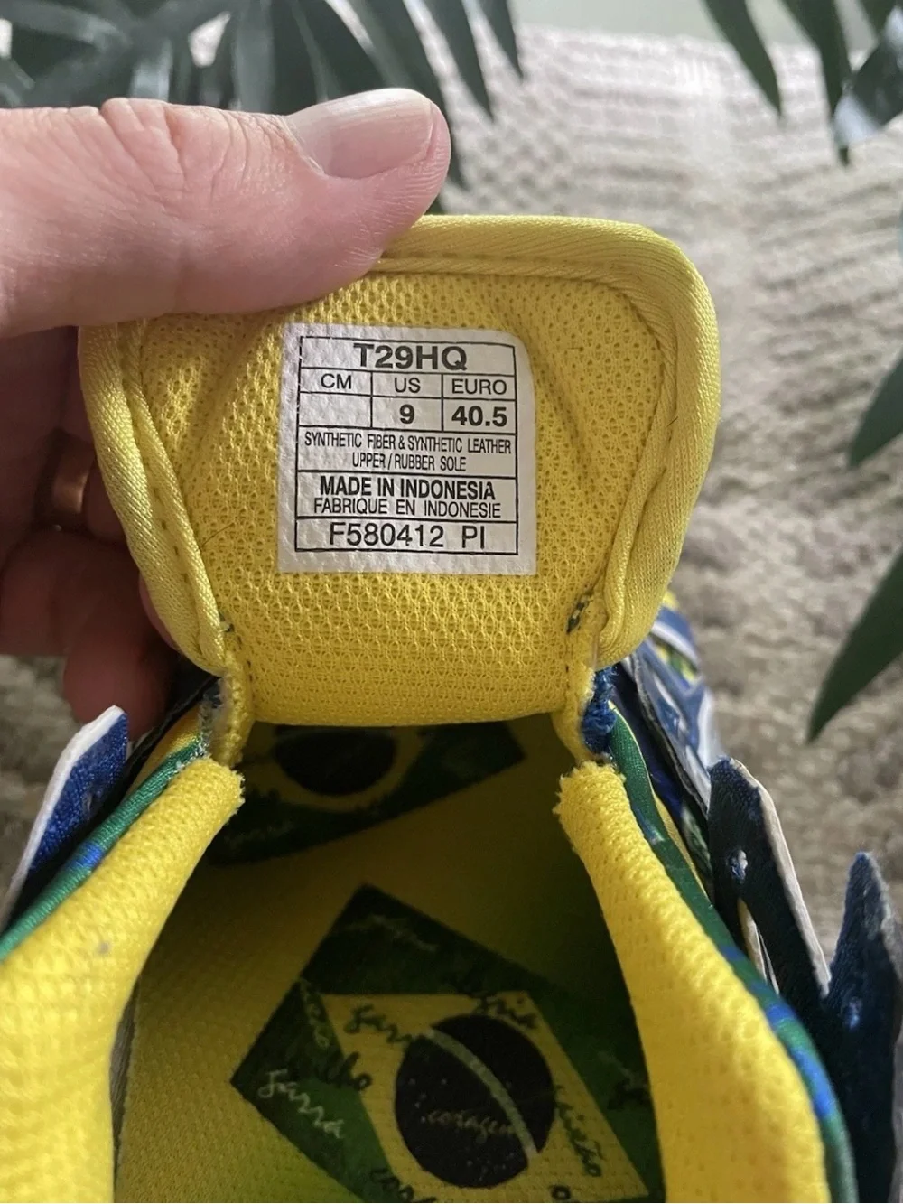 ASICS Women’s Brazilian Flag Olympic Release Athletic Sneakers